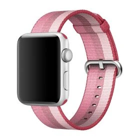 Apple Woven Nylon Apple Watch 44mm / 45mm / 46mm / 49mm Berry