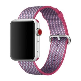 Apple Woven Nylon Apple Watch 38mm / 40mm / 41mm / 42mm Berry
