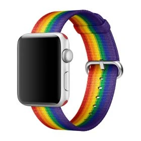 Apple Woven Nylon Apple Watch 38mm / 40mm / 41mm / 42mm Pride Edition