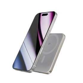 Epico UltraPack Draagbare Draadloze Magnetische Powerbank Ultradun 8,6 mm 5000mAh Titanium