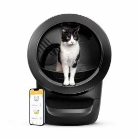 Litter Robot 4 automatische zelfreinigende kattenbak zwart