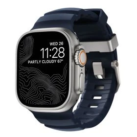 Nomad Rocky Point Band Apple Watch 42mm / 44mm / 45mm / 49mm Atlantic Connector Natural