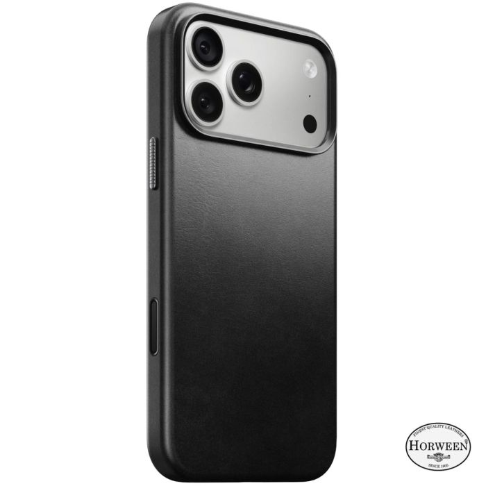 Nomad Traditional Leather Case Horween iPhone 18 Pro Black