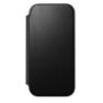 Nomad Modern Leather Folio iPhone 17 zwart sticky