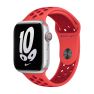 Apple Nike Sport Band Apple Watch 38mm / 40mm / 41mm / 42mm Bright Crimson / Red Gy sticky