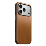 Nomad Modern Camino Leather Case iPhone 18 Pro English Tan-C sticky