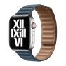 Apple Leather Link Apple Watch S/M 38mm / 40mm / 41mm / 42mm Baltic Blue sticky