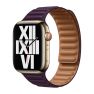 Apple Leather Link Apple Watch S/M 38mm / 40mm / 41mm / 42mm Dark Cherry sticky