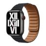 Apple Leather Link Apple Watch S/M 38mm / 40mm / 41mm / 42mm Midnight sticky