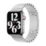 Apple Link Bracelet Apple Watch 44mm / 45mm / 46mm / 49mm Zilver sticky