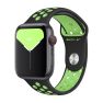 Apple Nike Sport Band Apple Watch 38mm / 40mm / 41mm / 42mm Black / Lime Blast sticky