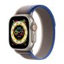 Apple Trail Loop Apple Watch 44mm / 45mm / 46mm / 49mm Blauw / Grijs M/L sticky