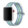 Apple Woven Nylon Apple Watch 38mm / 40mm / 41mm / 42mm Blue Stripe sticky