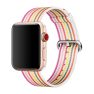 Apple Woven Nylon Apple Watch 44mm / 45mm / 46mm / 49mm Pink Stripe sticky