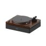 Aulo Platenspeler met Ingebouwde Speakers en Bluetooth Donker Hout sticky