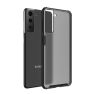 Casecentive Shockproof case Samsung Galaxy S21 matte black sticky