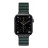 LAUT Novi Leather Loop Apple Watch 38mm / 40mm / 41mm / 42mm pine green sticky
