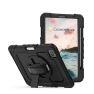 Casecentive Handstrap Pro Hardcase met handvat iPad Pro 11" 2022 / 2021 / 2020 / 2018 zwart sticky