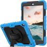 Casecentive Handstrap Pro Hardcase with handstrap iPad Air 2 blauw sticky