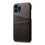 Casecentive Leren Wallet Back case iPhone 14 Pro zwart sticky