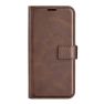 Casecentive Leren Wallet case met sluiting iPhone 15 Pro Max bruin sticky