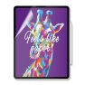 Casecentive Paper look and feel screenprotector iPad Pro 12.9" 2018 / 2020  sticky