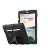 Casecentive Ultimate Hardcase iPad 10.2 2021 (2019 / 2020) zwart sticky