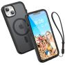 Catalyst Influence Hoesje Compatibel met MagSafe iPhone 13 / 14 Zwart sticky