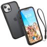 Catalyst Influence Hoesje Compatible met MagSafe iPhone 14 Plus Stealth Black sticky