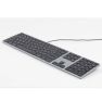 Matias Bedraad RGB Toetsenbord AZERTY MacBook space grey sticky