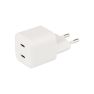 Musthavz Nano Smart 35W Double USB-C PD Oplader Wit sticky