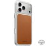 Nomad Clear Leather Case Horween iPhone 18 Pro Max Saddle sticky