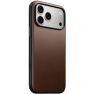 Nomad Modern Camino Leather Case iPhone 18 Pro Max Brown sticky