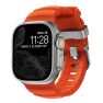 Nomad Rocky Point Band Apple Watch 42mm / 44mm / 45mm / 49mm Magma Connector Natural sticky