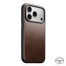 Nomad Rugged Leather Case Horween iPhone 18 Pro Rustic Brown sticky
