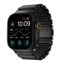 Nomad Stratos Titanium Strap Apple Watch 44mm / 45mm / 46mm / 49mm Zwart sticky