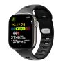 Nomad Tempo Band Apple Watch 44mm/ 45mm/ 46mm/ 49mm Zwart sticky