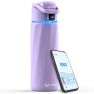 WaterH Boost Smart Water Bottle 710ml Paars sticky