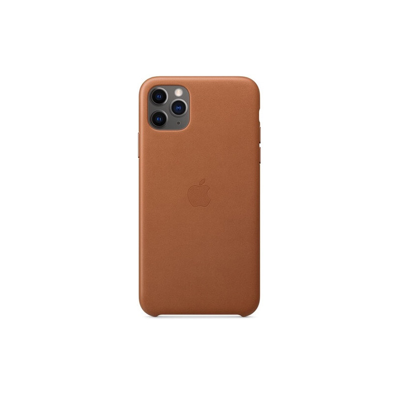 Mevrouw Dressoir St Apple leather case / leren hoesje iPhone 11 Pro Saddle Brown