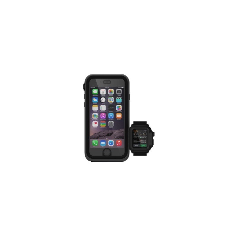 Catalyst waterproof Apple Watch case zwart