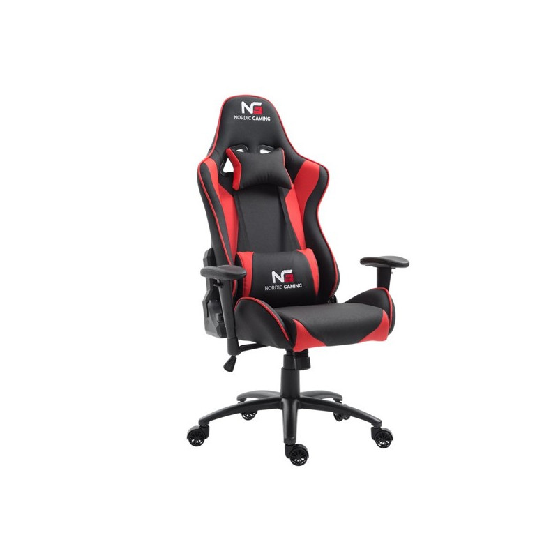 Ingang gemeenschap architect Nordic Gaming Racer gaming chair (gamestoel) rood / zwart