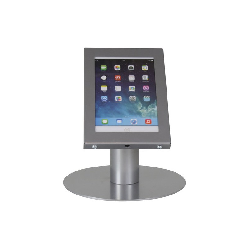 Tablet tafelstandaard Securo iPad Mini en Galaxy Tab 3 zilver/grijs