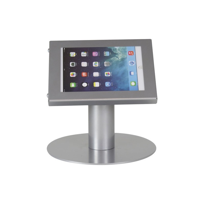 Tablet tafelstandaard Securo iPad Mini en Galaxy Tab 3 zilver/grijs