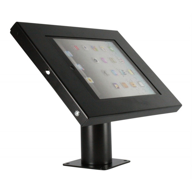 Tablet muur- en tafelstandaard Securo iPad en Galaxy Tab zwart
