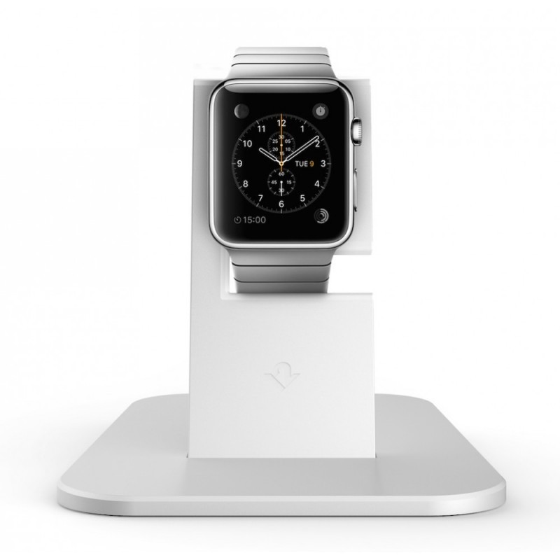 Twelve South HiRise Apple Watch zilver