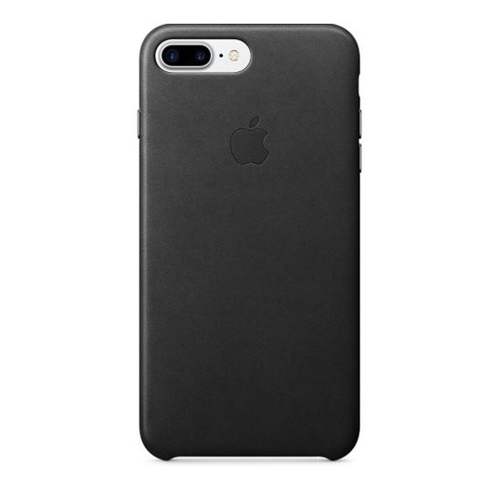 Apple leather case iPhone 7 / 8 Plus black