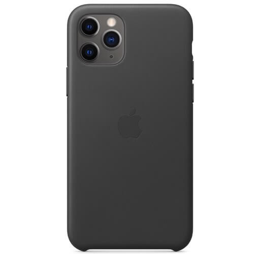 Apple leather case iPhone 11 Pro Max black