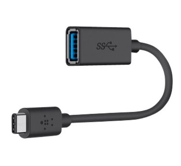 Belkin USB-C naar USB-A (3.0) adapter zwart