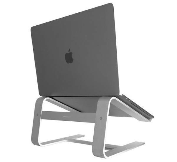 Macally Aluminium Macbook/Laptop Stand zilver