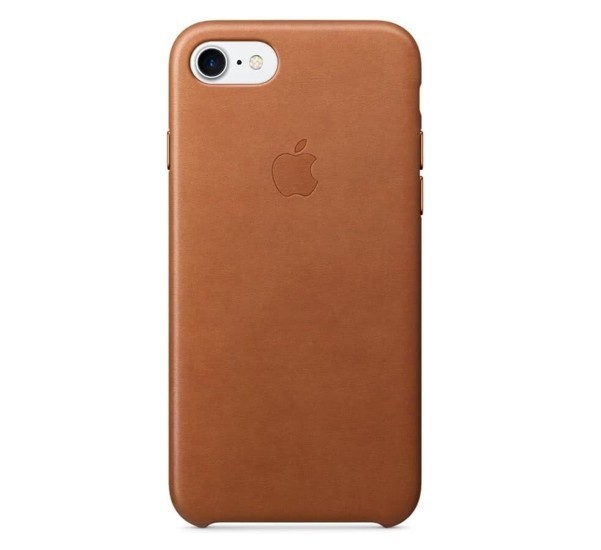 Apple leather case iPhone 7 / 8 / SE 2020 saddle brown